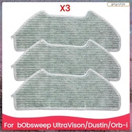 [L E U R] 3Pcs Replacement Mopping Cloths Pad for BObsweep, for Dustin, for Ultra-Vision, Vacuum Par