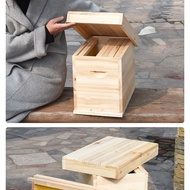 Bee Hive Wholesale Drying Medium Bee Seven-Frame Standard Box Full Fir Medium Bee Bee Tools Small Be