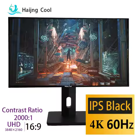 27 Inch PC Gaming Monitors LED HD 4k 60Hz HdMI/DP UHD Monitor gamer 144HZ Computer 2K Flat Panel Dis
