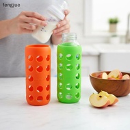 fengjue Silicone Sleeve For Glass Baby Bottle Protective Silicone Bottle Cover For Milk Bottle 5.5-6
