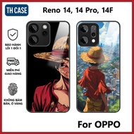 Case for Oppo Reno 14/14 Pro/14F 4G/5G | Luffy Gear 5 One Piece | 5-year anti-yellowing glass