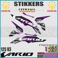 ☇ ◿ ∆ HONDA CLICK 125i HONDA CLICK V3 VARIO MALAYSIAN DECALS