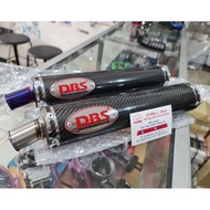 EXHAUST DBS CARBON TAIL PIPE TITANIUM