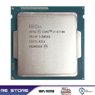 ใช้ Intel คอร์ I7 4770K SR147 3.5GHz Quad-Core CPU เดสก์ท็อป LGA 1150โปรเซสเซอร์ CPD