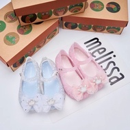 Girls Sandals Jelly Shoes Crown Princess Shoes Beach Shoes Fragrant Shoes (Without Shoe Box)