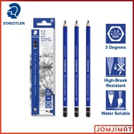 Staedtler Mars Lumograph Aquarell Pencil Drawing Sketching 100A- 4B / 6B / 8B / Water Colour Aquarel