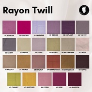 Kain Rayon Twill IMPORT PREMIUM Grade A (2) REVINTEX BANDUNG