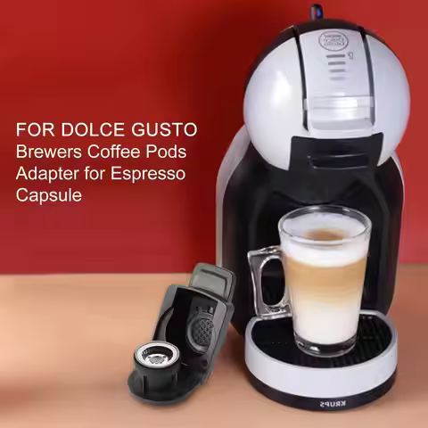 Coffee Machine For Dolce Gusto Brewers Reusable Coffee Capsule Adapter For Espresso Capsule Crema Ma