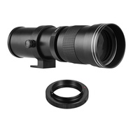 Camera MF Super Telephoto Zoom Lens F/8.3-16 420-800mm T2 Mount with AI-mount Adapter Ring Universal 1/4 Thread Replacement for Nikon AI-mount D50 D90 D5100 D7000 D3 D5100 D3100 D3000 D60 Cameras