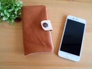 【定做經典駝色】豬皮軟手機殼【多款】皮套【iphone6、xperia、galaxy】