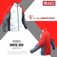 MOOTO Wing Jacket 3 Tone (White/Red/Grey)