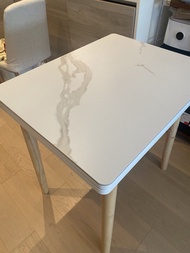 北歐風 摺疊餐桌 可伸縮 實木