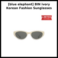 [blue elephant] BIN ivory Korean Fashion Sunglasses / Korean Sunglasses / Cat-Eye Frame / 100% Genui