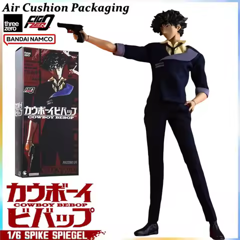 Threezero Genuine FigZero Series Cowboy Bebop Bounty Hunter Jazz Bebop Spike Spiegel 1/6 Scale Anime