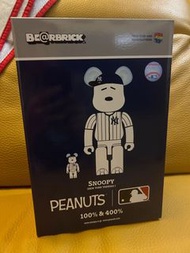 Be@rbrick Peanuts x MLB (100%&400%)