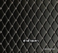 ท้าย + ปิดเบาะ รวม 3 ชิ้น BYD M6 พรมหนัง 6D เข้ารูปตามรุ่นรถ คัดเกรดหนัง หลังหนาม แนบสนิทกับรถได้ดี