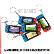 GANTUNGAN PS4 STICK KEYCHAIN AND NINTENDO SWITCH PS4 STICK KEYCHAIN/