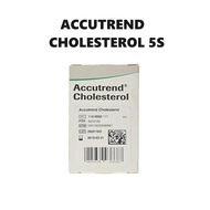 Accutrend Cholesterol test Strips 5s