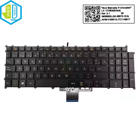 SP/ES Spain Spanish Keyboard Backligh For LG Gram 17 17Z90N Laptop Backlit Replacement Keyboards Gen