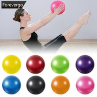 FOREVERGO 25cm Pilates Ball Balance Exercise Gymnastic Mini Inflatable Fitness Ball Dull Polish Yoga