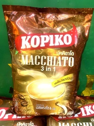 Cà Phê Hòa Tan KOPIKO Macchiato 3 trong 1 bịch 480g (20 gói x 24g)