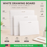 A2/A3/A4 Transparent File Folder Organizer Portable Painting Paper Storage Bag Artwork Document Fold