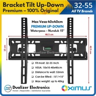 bracket smart android tv 32-40-43-50-55 inch tcl sharp realme mi tv