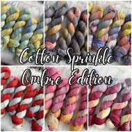 KATUN Ombre Cotton Sprinkle Yarn - Dotty Cotton Yarn - Oreo Cotton Yarn