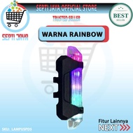 Drip Lamp Car Aksesoris Variasi Lampu Belakang Sepeda Motor Mobil Drone 4 Mode Kedip LED Taillight U