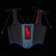 REGETHER 古著改製 sportswear 綁帶馬甲-Polo Ralph Lauren