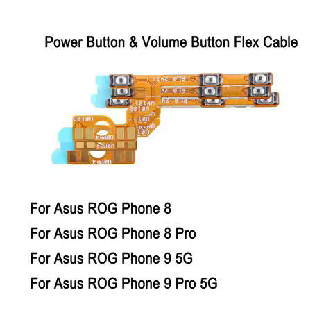Power & Volume Button Flex Cable For Asus ROG Phone 8 / ROG Phone 8 Pro / ROG Phone 9 5G / ROG Phone