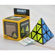 Cube Puzzle QIYI Pyraminx 3x3 Black Original || Cube Puzzle QIYI Pyraminx 3x3 Black Magic Cube