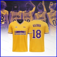 YB3 LE SSERAFIM jersey SAKURA KIM CHAEWON HUH YUNJIN KAZUHA HONG EUNCHAE summer T-shirt Anime Short 