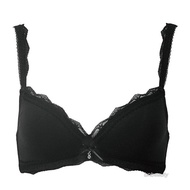 Rosemei-Free Life 3/4 Wireless Underwear-Simple Black [76022-99]