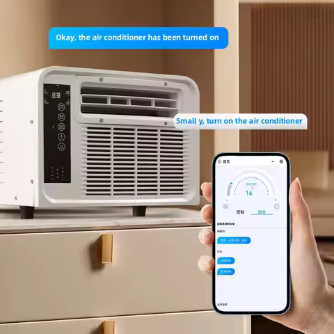 Small Mobile Air Conditioner，Warm and cold type air conditioning，New refrigerant (R290) refrigerator