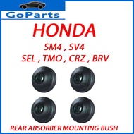 HONDA ACCORD SM4 SV4 / CITY SEL TMO / JAZZ SAA TGO / CRZ / BRV rear absorber mounting bush 4pcs