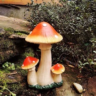 Outdoor Garden Courtyard Decoration Mushroom Decoration Outdoor Lawn B & B Balcony Leisure Area Atmo