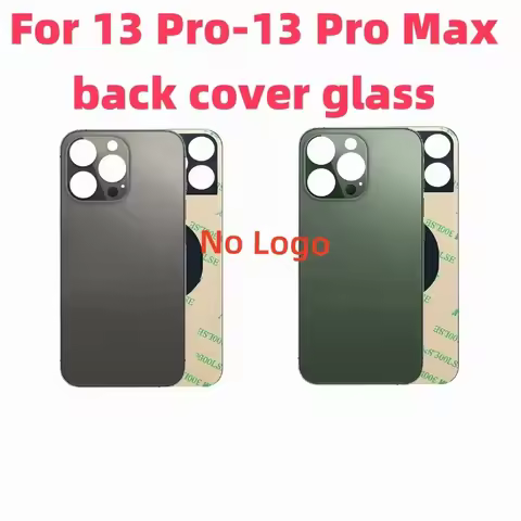 Back Glass For iPhone 13 Pro Max Back Cover Glass Fast Replacement Housing Battery Cover Big Hole Re