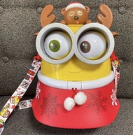 【USJ 聖誕節鹿仔 限量版 Minions景品 BOB 公仔 】現貨 日本代購 迷你兵團 MINIONS 日本環球影城 小黃人小小兵 壞蛋奬門人