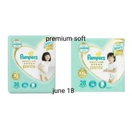 Pampers Active Baby Premium Pants XL36 XXL28 Diaper Pants PAMPERS XL 36 XXL28