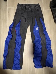Remake vintage Adidas 牛仔褲