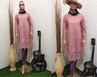 SET TUNIK LESTI KEJORA 3/ SET TUNIK KEBAYA KEKINIAN/ SET TUNIK BUAT WISUDA/ LAMARAN/ SET TUNIK KONDA
