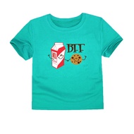 HIJAU Littlefresco - Light Green BFF Cookies Children's T-shirt