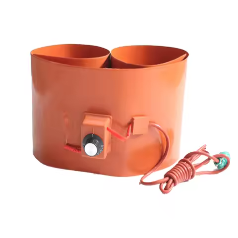 208L 1200W Silicone Band Drum Heater Blanket Metal Drum Heater Oil Barrel Heater Honey Butter Barrel