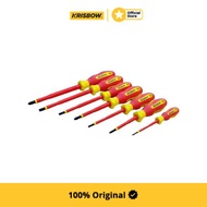 Krisbow Set Obeng Minus Dan Plus Insulasi 7 Pcs
