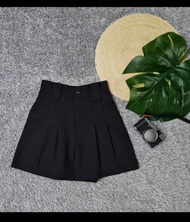 Talent big size thailand height waist short pant 泰国高腰短裤大码后腰有彈性 34－38inch