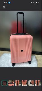 New ： special price ： Delsey 26 吋行李箱； Delsey 26 inch luggage 67 x 45 x 26cm