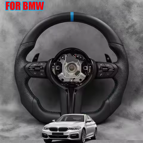 Blue Red M Sport Steering Wheel for BMW F01 F06 F10 F11 F12 F20 F21 F22 F25 F26 F30 F31 F32 F33 F34 