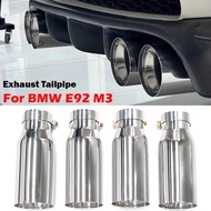 Car Exhaust Tailpipes For BMW M3 E92 E93 E90 Up M Performance Carbon Fiber Tailpipes Mufflers Exhaus