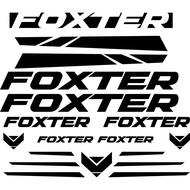 ♞,♘,♙,♟Foxter Frame Decals For Mountain Bike